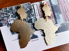 Load image into Gallery viewer, Handpainted Africa Earrings Kargo Fresh