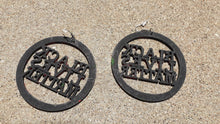 Load image into Gallery viewer, Handpainted Afrocentric Black Lives Matter Earrings Kargo Fresh