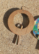 Load image into Gallery viewer, Handpainted Ankh hoop Earrings Kargo Fresh