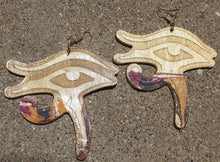 Load image into Gallery viewer, Handpainted Eye of Horus Earrings Kargo Fresh