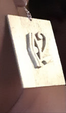 Load image into Gallery viewer, Handpainted Eye of Horus Wood Earrings Kargo Fresh