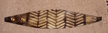 Load image into Gallery viewer, Handpainted Genuine Leather Mudcloth Print Cuff Bracelet Kargo Fresh