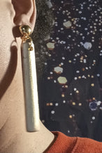 Load image into Gallery viewer, Handpainted Natural Wood Clip On Earrings Kargo Fresh