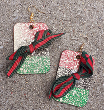 Load image into Gallery viewer, Handpainted Pan African AFRICA RBG Earrings Kargo Fresh
