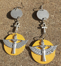 Load image into Gallery viewer, Handpainted Queen ISIS Earrings Kargo Fresh