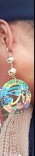Load image into Gallery viewer, Handpainted Ra Earrings Kargo Fresh