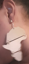 Load image into Gallery viewer, Handpainted Wooden Africa Earrings Kargo Fresh
