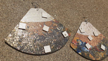 Load image into Gallery viewer, Handpainted XL Abstract Wooden Earrings Kargo Fresh
