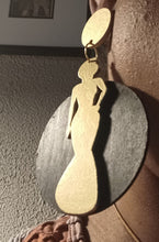 Load image into Gallery viewer, Handpainted statement clip on earrings Kargo Fresh