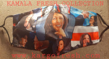 Load image into Gallery viewer, Kamala Harris Face Mask New Kargo Fresh
