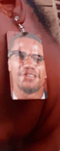 Load image into Gallery viewer, King El Hajj Malik El Shabazz Malcom X Tribute Earrings Kargo Fresh