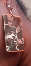 Load image into Gallery viewer, King Fred Hampton Black Panther Party Tribute Earrings Kargo Fresh