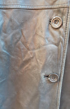 Load image into Gallery viewer, Ladies Distressed Vintage Black Panther Party Leather Jacket Medium Kargo Fresh