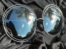 Load image into Gallery viewer, Ladies Oversized Bug Eye Metal Shades Kargo Fresh