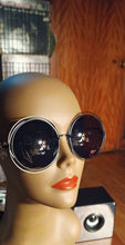 Load image into Gallery viewer, Ladies Oversized Bug Eye Metal Shades Kargo Fresh