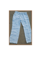 Load image into Gallery viewer, Ladies White Linen Pants Size Small Kargo Fresh