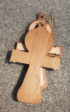 Load image into Gallery viewer, Large Classic Wooden Ankh Earrings Kargo Fresh