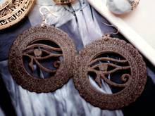 Load image into Gallery viewer, Large Eye of Horus Earrings Kargo Fresh