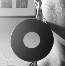 Load image into Gallery viewer, Large handmade wooden hoop earrings Kargo Fresh