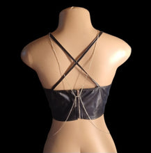 Load image into Gallery viewer, Light silver body chain and matching earrings Kargo Fresh