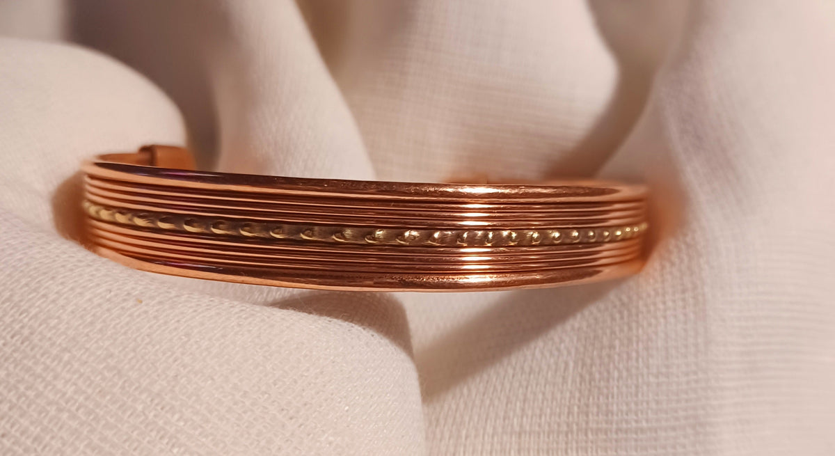 Mens African Copper Bracelet Kargo Fresh