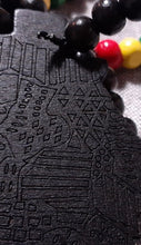 Load image into Gallery viewer, Mens Afrocentric Wooden Necklace Kargo Fresh