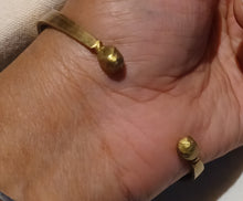 Load image into Gallery viewer, Mens Antique African Brass Bracelet Kargo Fresh