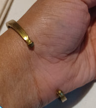 Load image into Gallery viewer, Mens Antique African Brass Bracelet Kargo Fresh