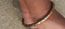 Load image into Gallery viewer, Mens Antique African Copper and Brass Bracelet Kargo Fresh