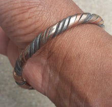 Load image into Gallery viewer, Mens Antique African Copper and Brass Bracelet Kargo Fresh