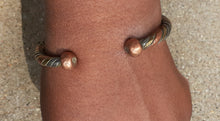 Load image into Gallery viewer, Mens Antique African Copper and Brass Bracelet Kargo Fresh