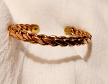 Load image into Gallery viewer, Mens Antique African Copper and Brass Bracelet Kargo Fresh