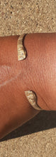Load image into Gallery viewer, Mens Antique African Elephant Brass Bracelet Kargo Fresh