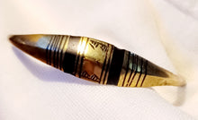 Load image into Gallery viewer, Mens Antique African Tuareg Tribal Brass Bracelet Kargo Fresh
