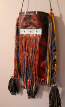 Load image into Gallery viewer, Mens Antique Handpainted Leather Tuareg Travel Bag Kargo Fresh