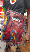 Load image into Gallery viewer, Mens Antique Handpainted Leather Tuareg Travel Bag Kargo Fresh