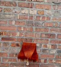 Load image into Gallery viewer, Mens Handmade Leather Ankh Neck Pouch Kargo Fresh