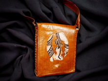 Load image into Gallery viewer, Mens Handmade Leather Gye Nyame Pouch Kargo Fresh