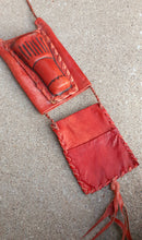 Load image into Gallery viewer, Mens Handmade Vintage African Leather Neck Pouch Kargo Fresh
