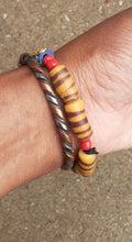 Load image into Gallery viewer, Mens Vintage African Bracelet Set Ghana Kargo Fresh