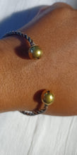Load image into Gallery viewer, Mens Vintage African Braided Copper and Brass Bracelet Kargo Fresh