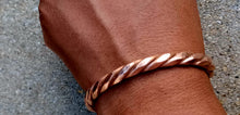 Load image into Gallery viewer, Mens Vintage African Copper Bracelet Kargo Fresh