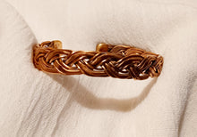 Load image into Gallery viewer, Mens Vintage African Copper Bracelet Kargo Fresh
