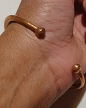 Load image into Gallery viewer, Mens Vintage African Copper Bracelet Kargo Fresh