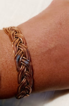 Load image into Gallery viewer, Mens Vintage African Copper Bracelet Kargo Fresh