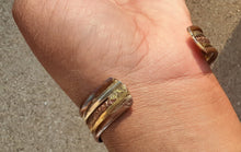Load image into Gallery viewer, Mens Vintage African Copper and Brass Bracelet Kargo Fresh