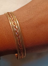 Load image into Gallery viewer, Mens Vintage African Copper and Brass Bracelet Kargo Fresh