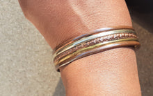 Load image into Gallery viewer, Mens Vintage African Copper and Brass Bracelet Kargo Fresh