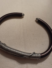 Load image into Gallery viewer, Mens Vintage African Steel Bangle Kargo Fresh