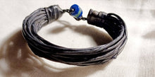 Load image into Gallery viewer, Mens vintage african leather twine bracelet Kargo Fresh